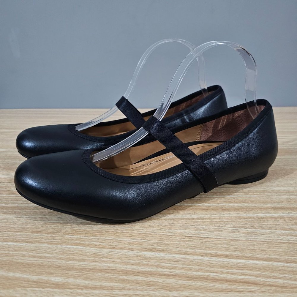 Classic Black Mary Jane Flats - Women's Comfort Ballet Shoes
